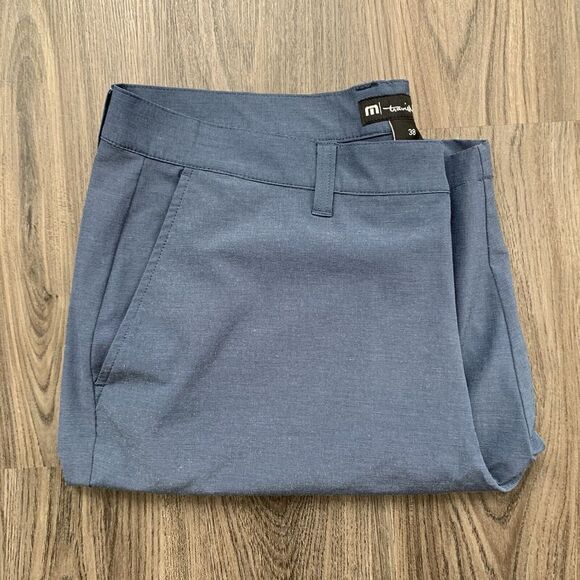 Travis Mathew Other - Travis Mathew Shorts Men 38 Pocket Button Lightweight Outdoors Blue Golf Stretch